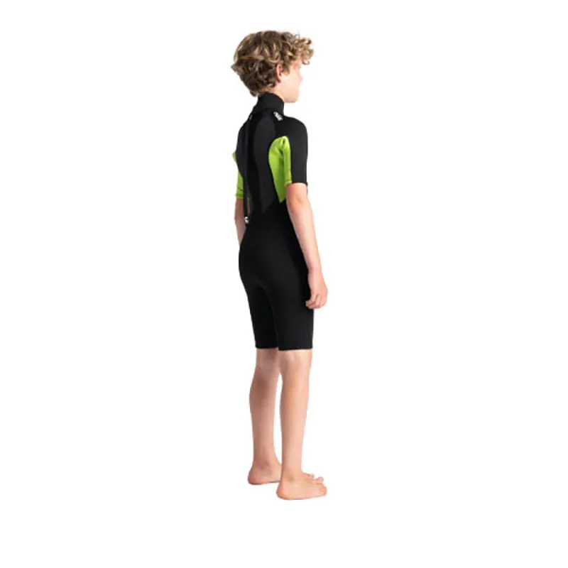 C-Skins Element 3:2 Junior Shorti Wetsuit Black/Lime-4